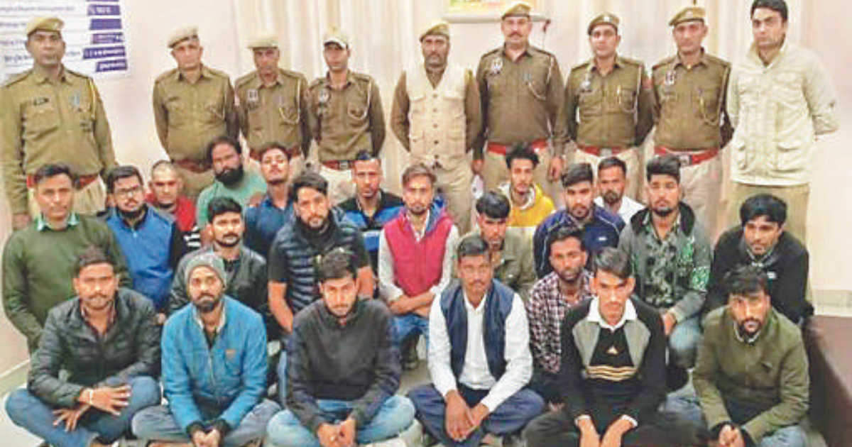 48 held for following social media accounts of gangsters